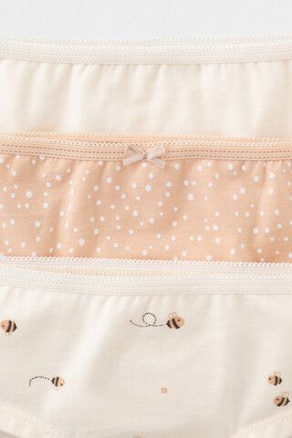 трусы/ уп  для девочки  К 1964-3уп/светлый песок,айвори,пчелки
