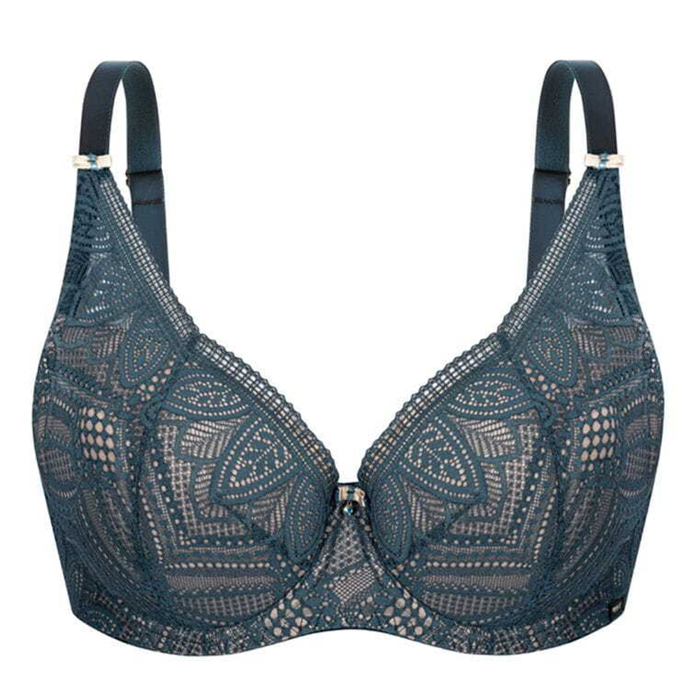 Бюстгальтер Daniela на косточках (Размер: 80E) (Цвет: грязно-синий)