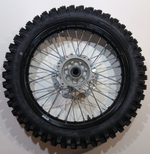 Колесо заднее в сборе с тормозным диском 110/90-18 под ось Ф25мм Мотоцикл BSE Z3