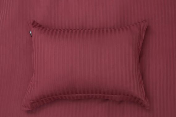 Моне (бордо) страйп сатин 7Е