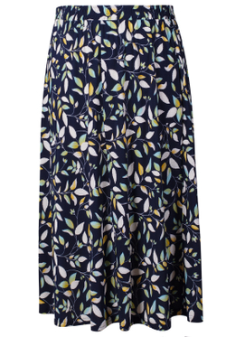 Юбка женская 4026ЛП, листок бирюза #172ЛБ014026ЛП