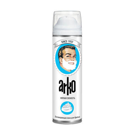 Arko Men Пена для бритья Classic Мятная свежесть, охлаждающая, 200 мл
