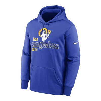 Толстовка Nike Therma NFL Los Angeles Rams Blue Sweatshirt