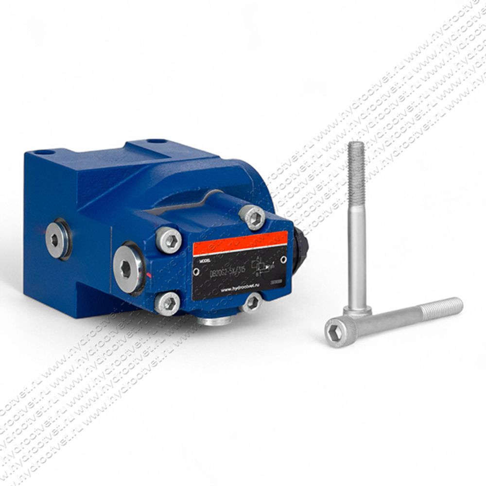 DB20G2-5X/315 - Предохранительный клапан Ду25 с давлением настройки до 315 бар, управление - X и Y - внутренние