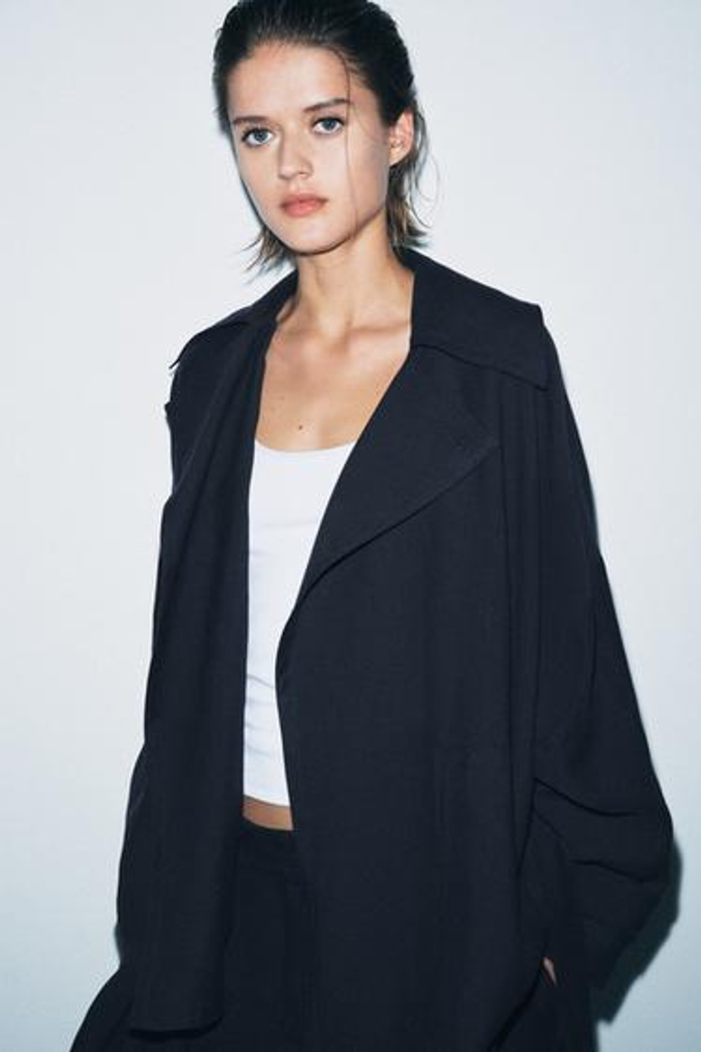 Короткий тренч ZW COLLECTION - ZARA