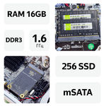 24" Моноблок HTEX S2400 (1920x1080, Intel Core i7-3630QM, RAM 16ГБ, SSD 256ГБ, Intel HD Graphics 4000, Win 10 Home)