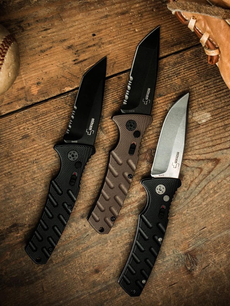 Автоматический нож Boker 01BO401 Strike Tanto All Black