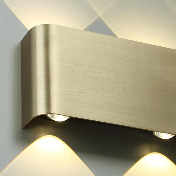 7107/2WL HIGHTECH ODL26 Настенный светильник бронза/металл IP20 LED 2W 3000K 220V MAGNUM