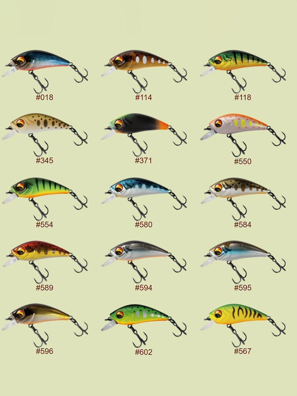 Воблер для рыбалки Usami Namida 35SP-SR, 2.5 гр., цвет #589, (нейтральный)