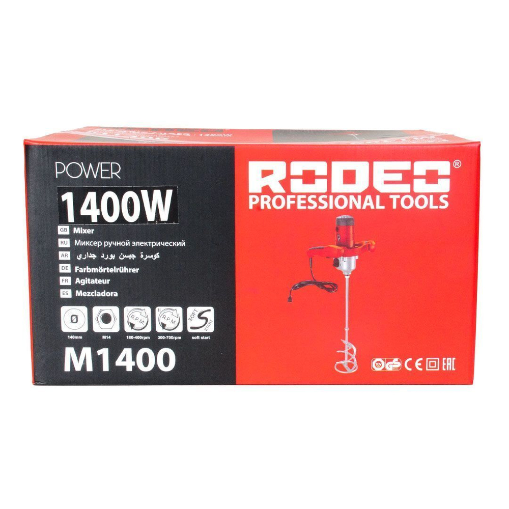 Миксер строительный M1400N RODEO
