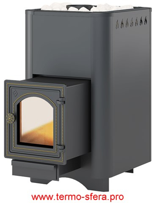 Печь ВЕЗУВИЙ Русичъ Антрацит 22 (ДТ-4С)