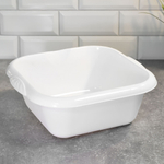 Таз 6л квадратный "Good", белый