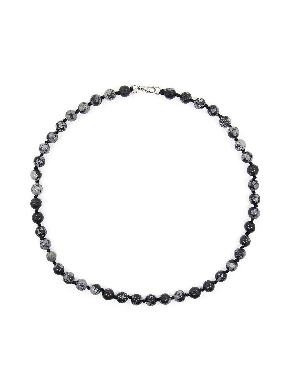 Бусы из обсидиана obbu001-8