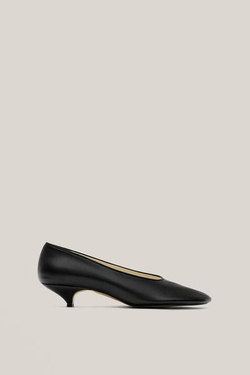 Massimo Dutti Туфли на мягком каблуке - Limited Edition, черный