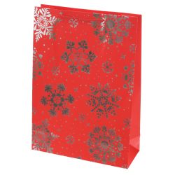 GAEM Пакет подарочный L (бумага 210г/м2, блок 12шт), L31 W12 H44 см, 4в.