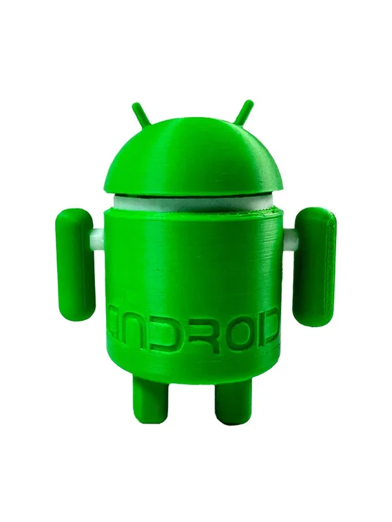 Фигурка Робот - Андроид 3D печать (зеленый)