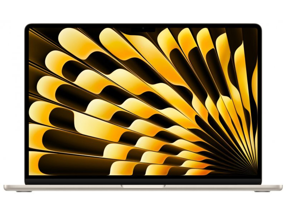 Ноутбук Apple MacBook Air 15 2024 M3 (15.3/2880x1864/24GB/512GB SSD/Apple graphics 10-core) Starlight (MC9K4)
