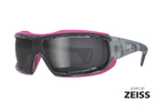 Спортивные очки LiP Typhoon / Gloss Trans. Grey / Pink / Zeiss/ PA Polarized / Tri-Pel Methane Smoke
