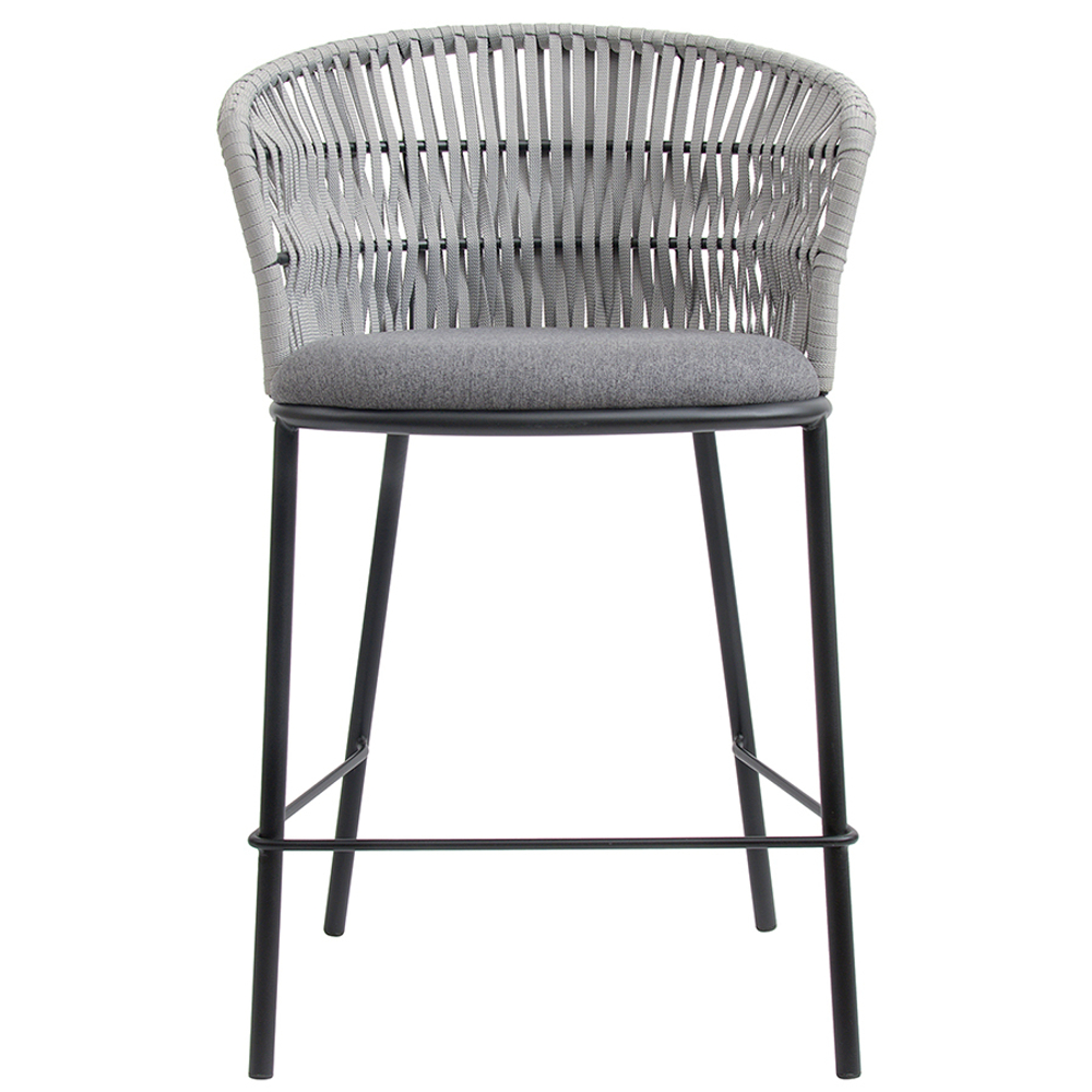 Стул барный Haugen темно-серый/светло-серый