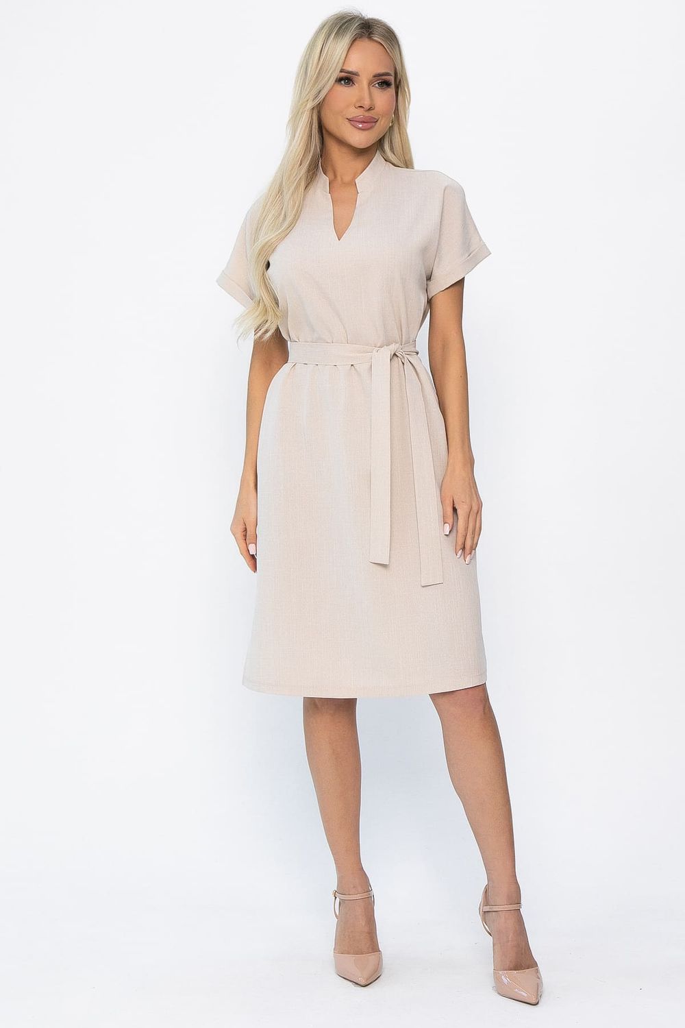 Платье Элина (бежевое) П13929-31М LT Collection