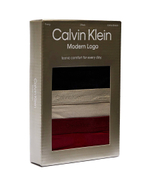 Стринги 3 пары Calvin Klein Underwear - черный(000QD5244E)