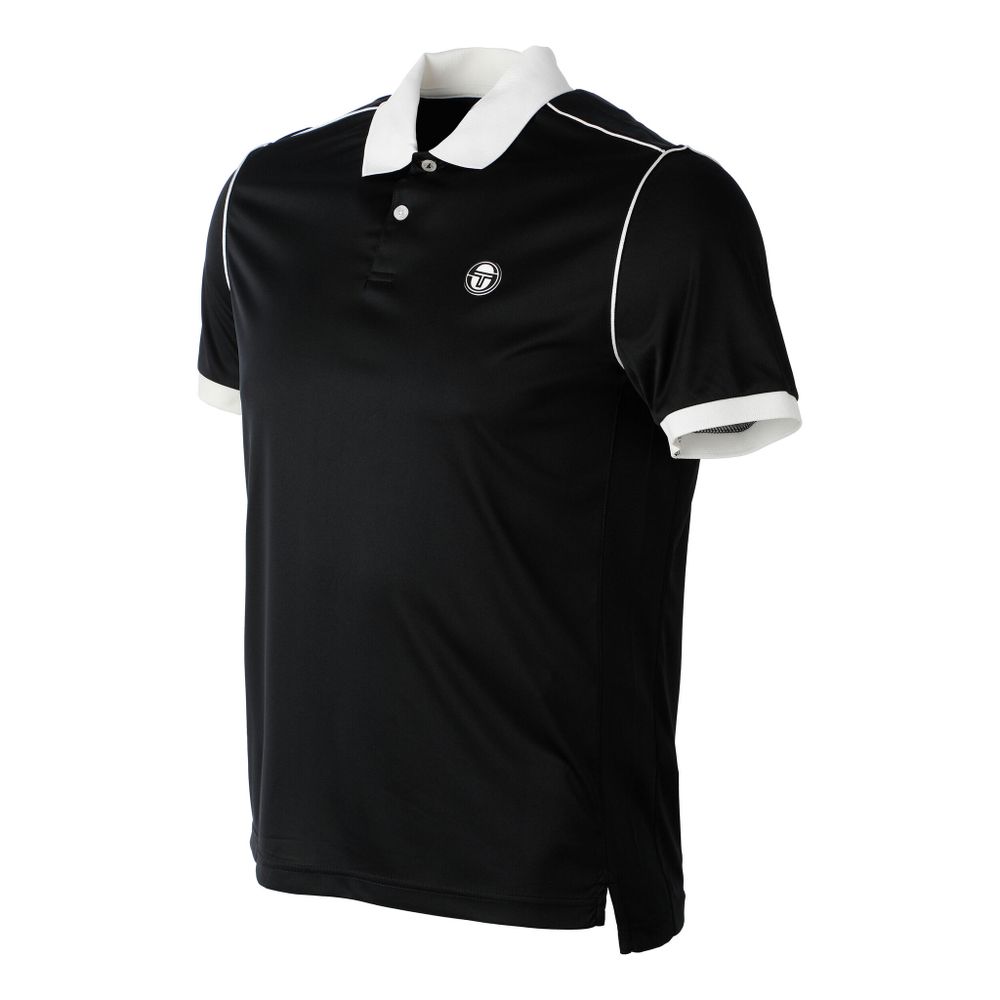 Мужское теннисное поло Sergio Tacchini Polo Men - Black, White