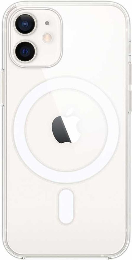 Силиконовая накладка Clear Case MagSafe IPhone 11