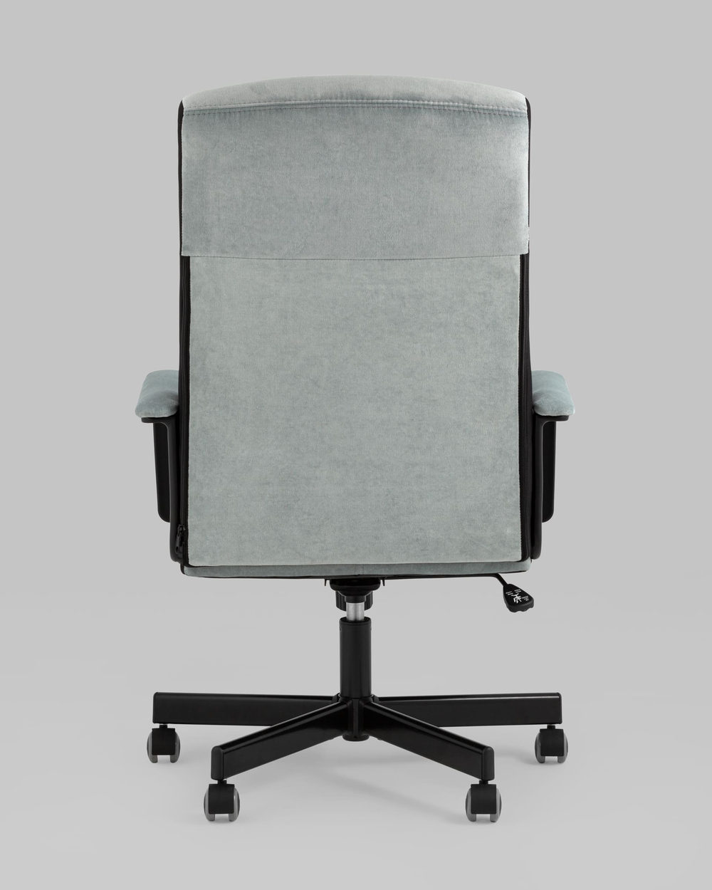 Кресло руководителя TopChairs ST-DOMINGO серо-голубой