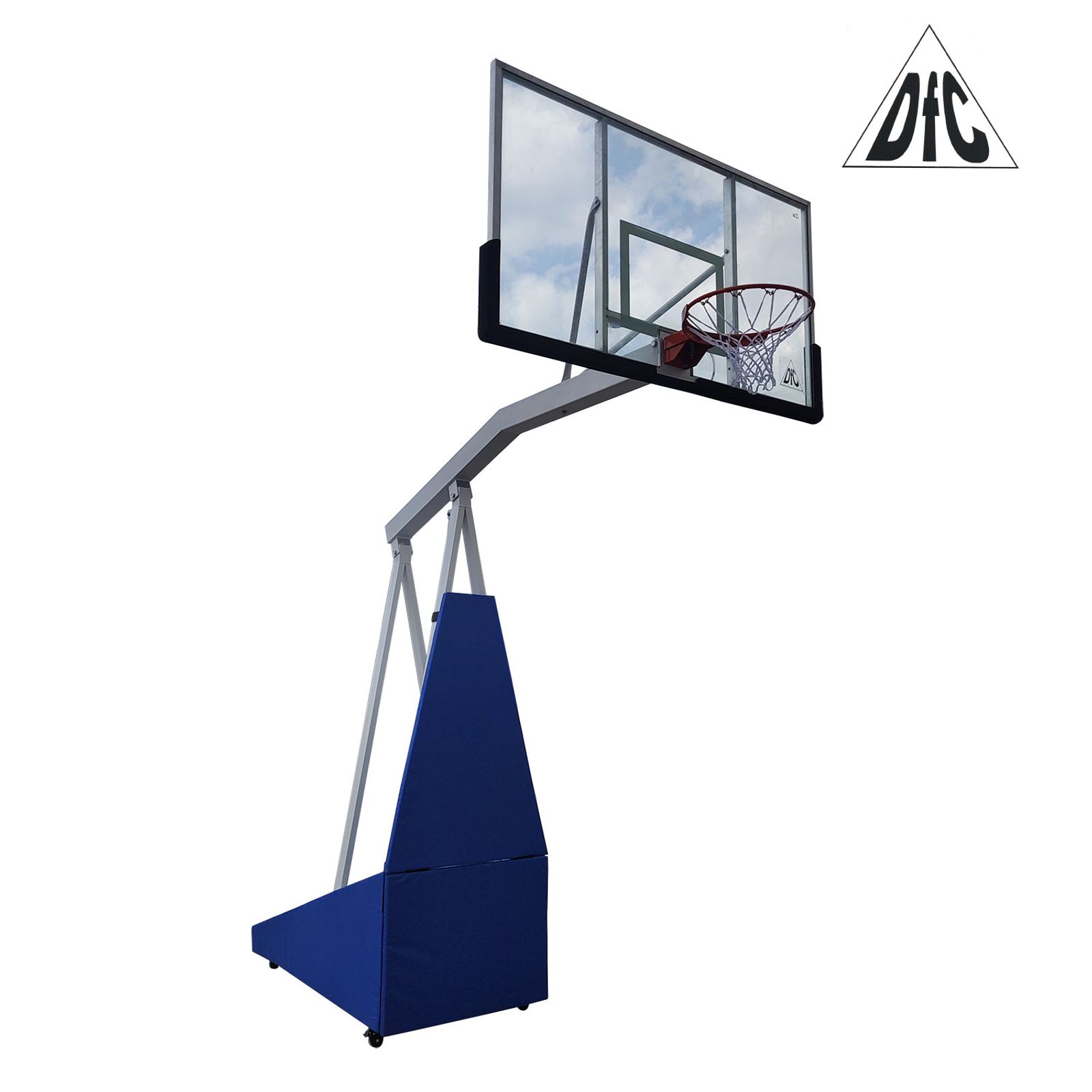 Баскетбольная мобильная стойка DFC STAND72G PRO фото №2