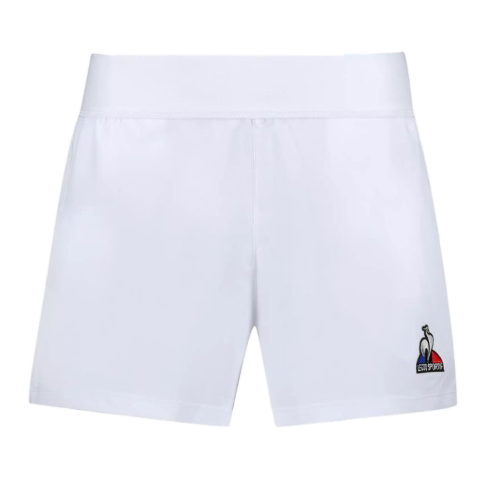 Женские Шорты теннисные Le Coq Sportif Short 22 No.1 W - белый