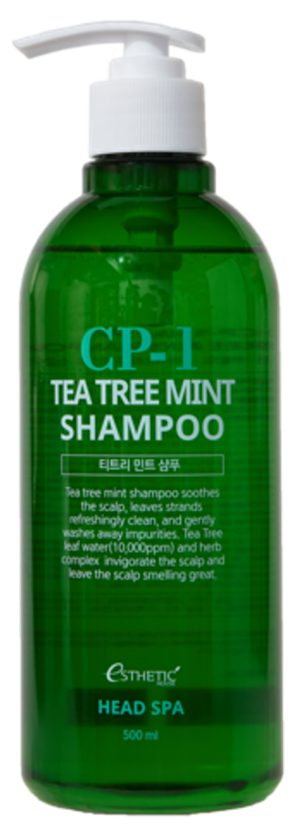 Шампунь для волос успокаивающий ESTHETIC HOUSE CP-1 Tea Tree Mint Shampoo 500 мл