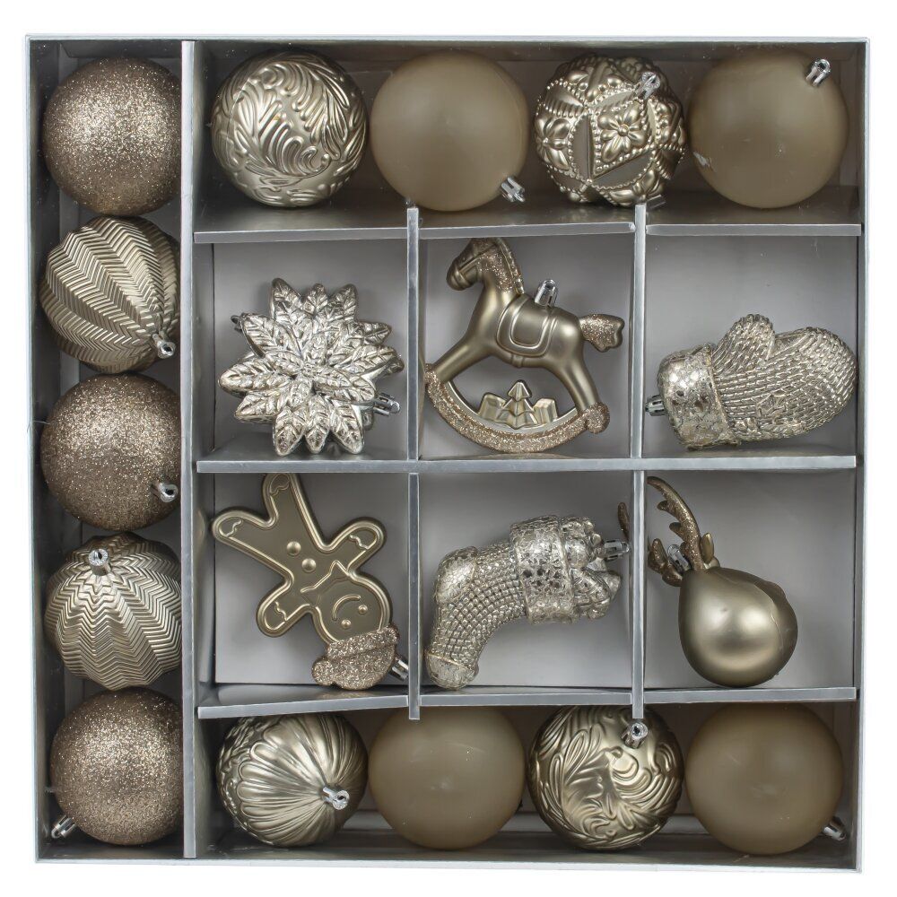 GAEM Набор из 20шт Украшение новогоднее "Шар", L40 W8 H40 см