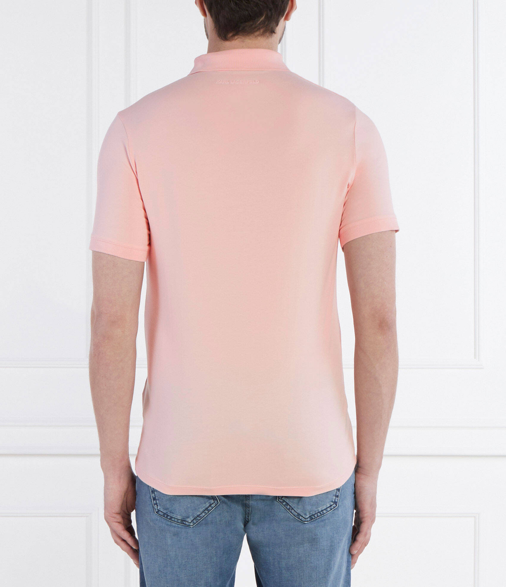 Поло Karl Lagerfeld - лососевый(745022 542221)