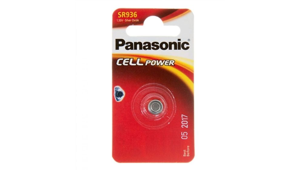 Батарейка Panasonic Silver Oxide SR-936 серебряно-оксидная 1 шт