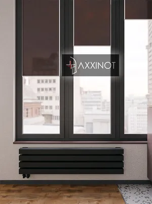 Axxinot Verde Z - горизонтальный трубчатый радиатор шириной 900 мм