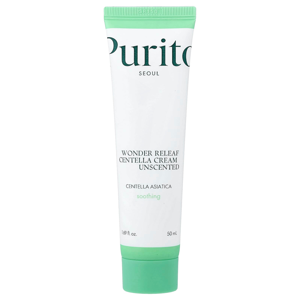 Purito, Wonder Releaf, крем с центеллой, без запаха, 50 мл (1,69 жидк. унц.)