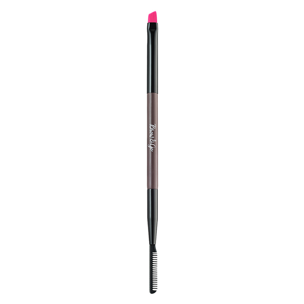 Кисть Brow&Go скошенная с расческой