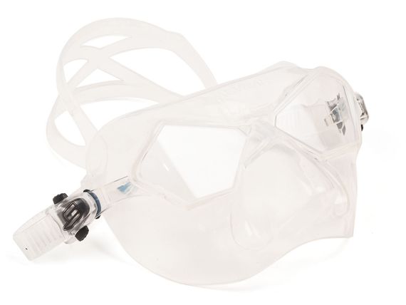 Маска Salvimar Incredibile прозрачный силикон/прозрачные линзы