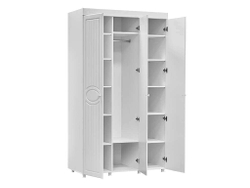 Спальня Монако-4 мягкая спинка белое дерево