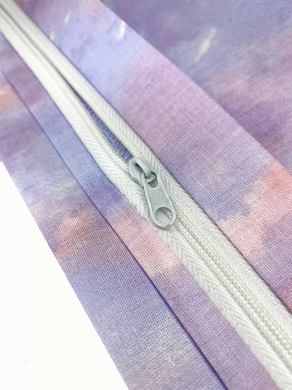 Наволочка комплект 2шт перкаль Сказка "Небеса" 45х45 см на молнии