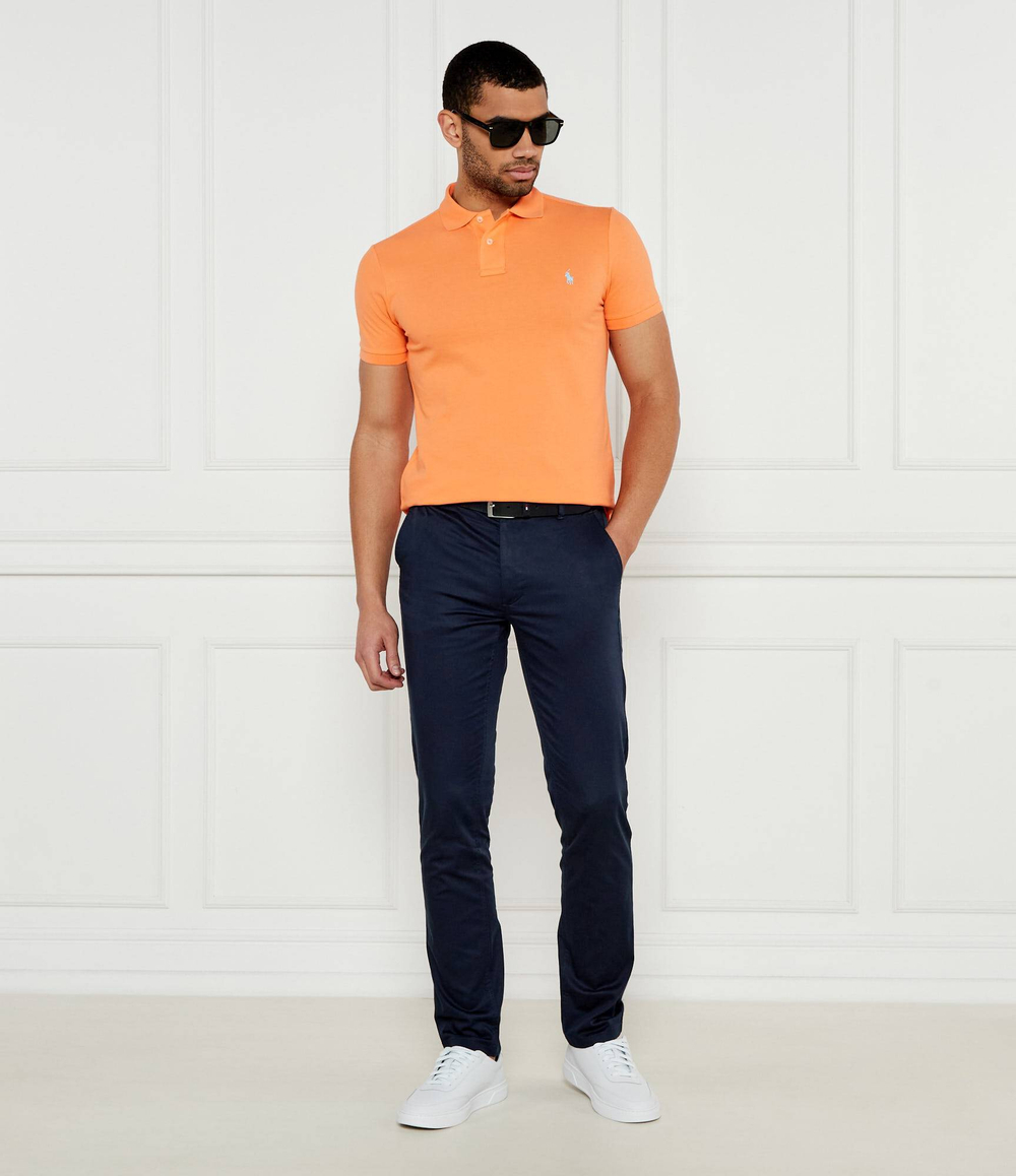 Поло POLO RALPH LAUREN - оранжевый(710680784)