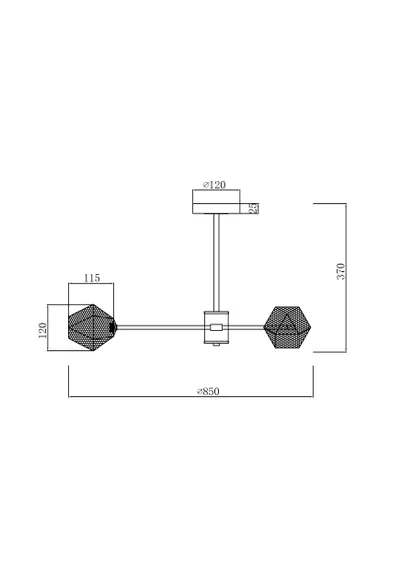 Люстра FR5328CL-08B Флористический / Floristic G9x8 Freya fr5328cl-08b