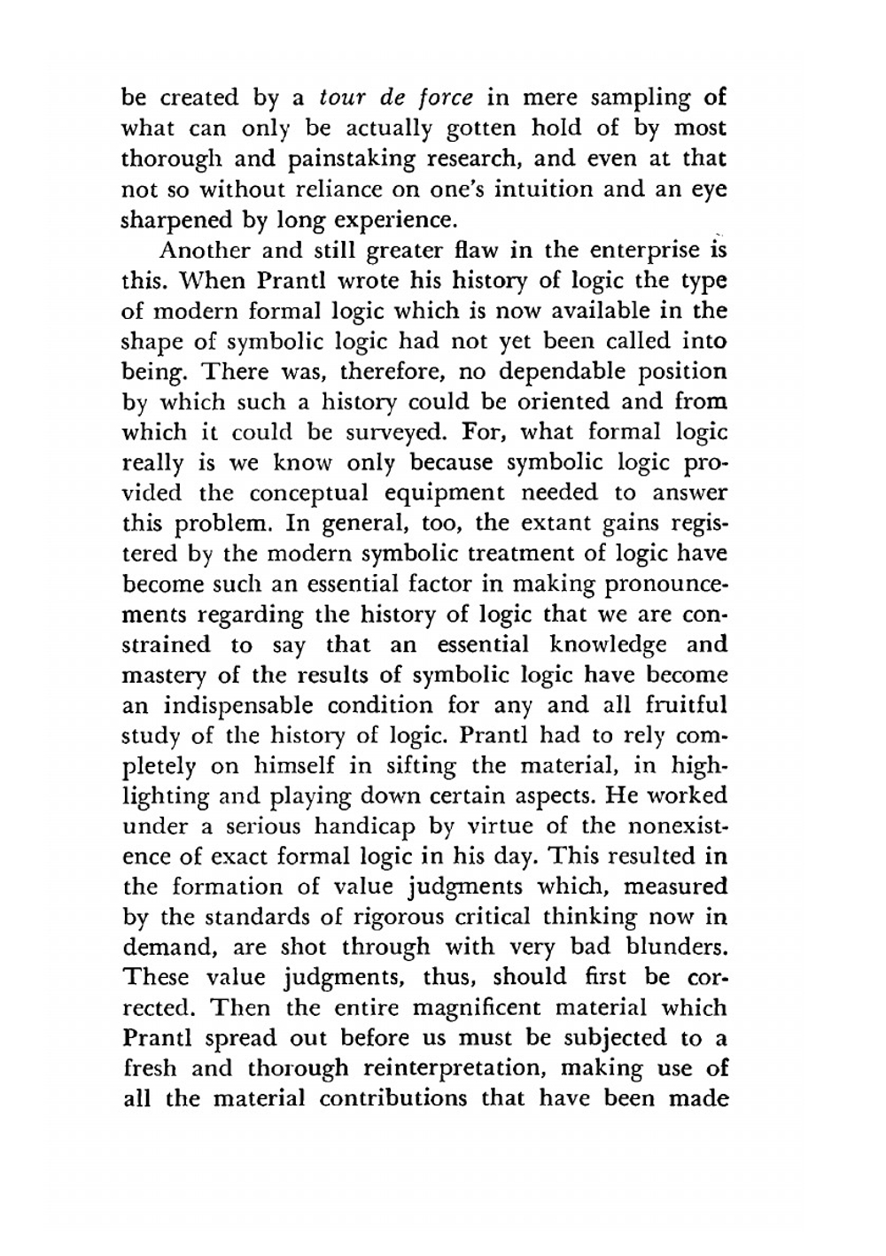 Concise history of logic | Heinrich Scholz