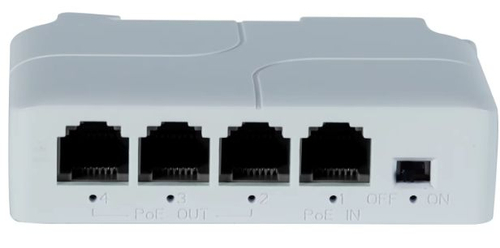 Ретранслятор/делитель POE 3 канала DIN