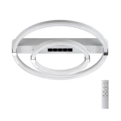7665/55LR MITRA LED SN 64 Светильник пластик/белый LED 55Вт 3000-4000-6000K 545х505 IP20 пульт ДУ TRECKY