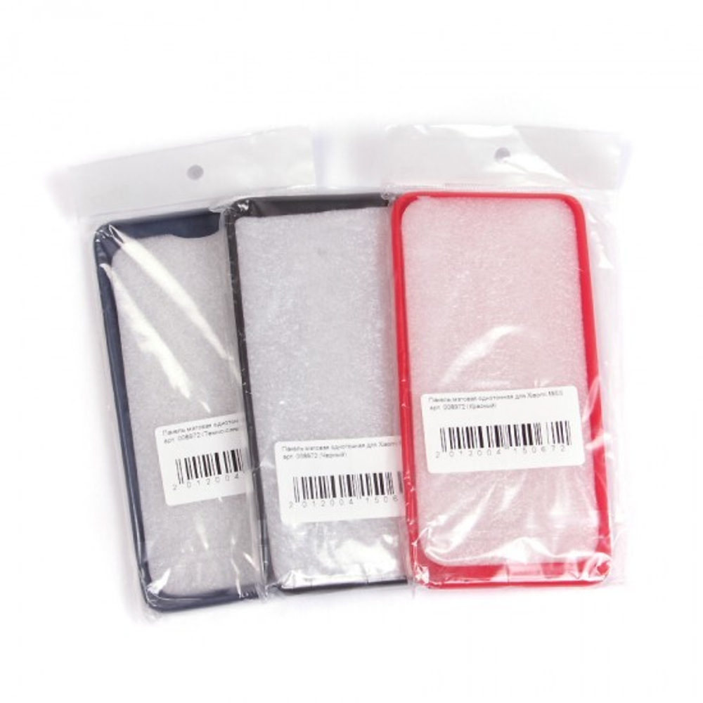 Панель матовая однотонная для Xiaomi Mi5S, 008972 Черный