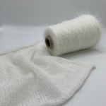 Пряжа для вязания кид мохер с мериносом на бобине (200 гр на конусе)