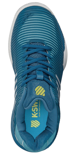 Детские теннисные кроссовки K-Swiss Hypercourt Express 2 Junior - celestial/scuba blue/brilliant white