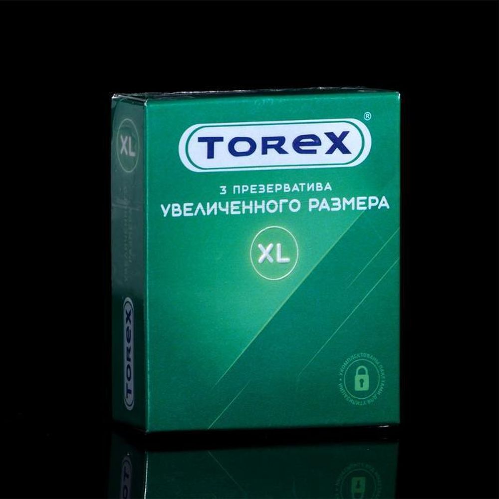 Презервативы «Torex» Увеличенного размера, 3 шт.(Россия)