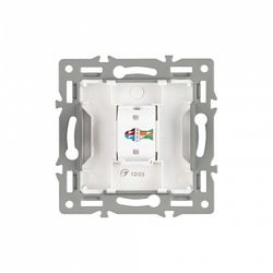 Розетка Ethernet RJ-45 и со шторками, без рамки Arlight SCT 045301